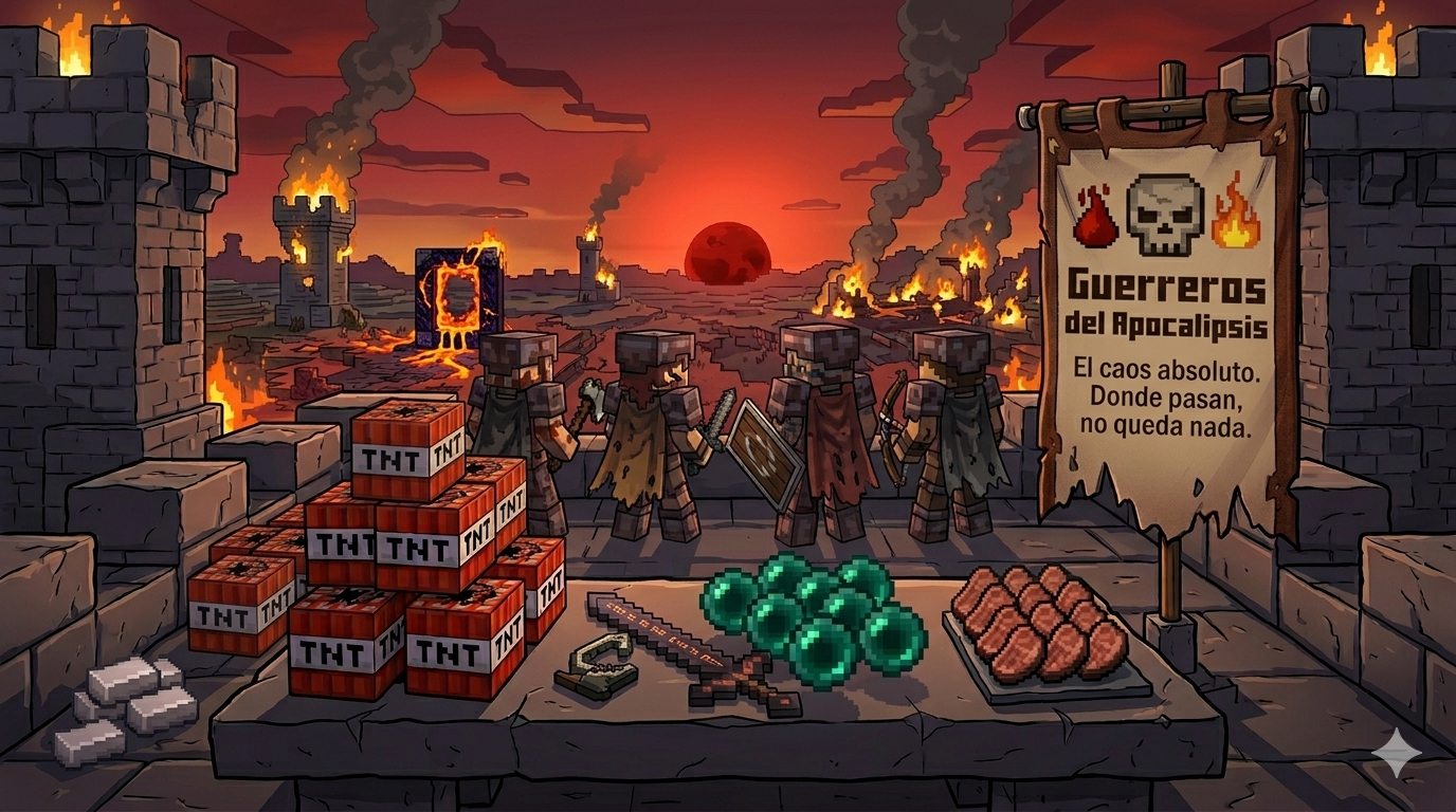 🌋 🔥 Guerreros del Apocalipsis
